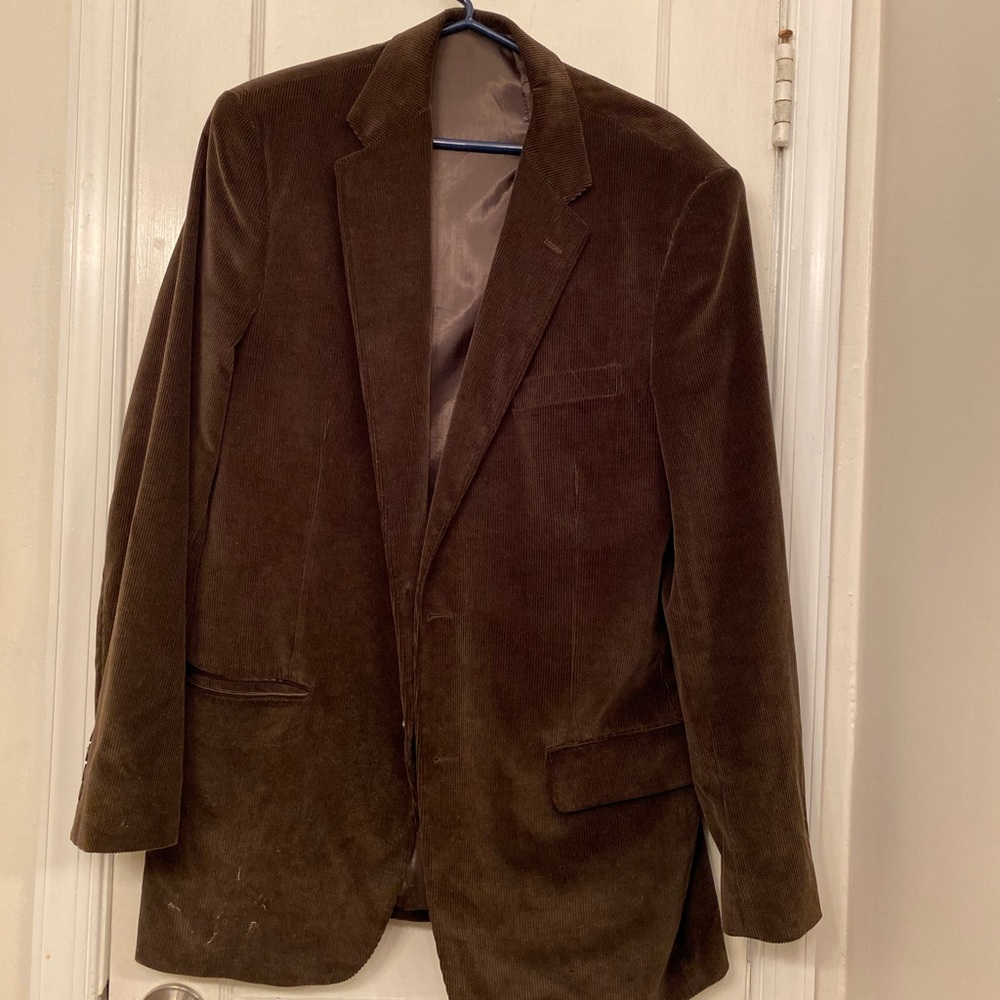 Brown Corduroy Blazer Club Room by Macy’s